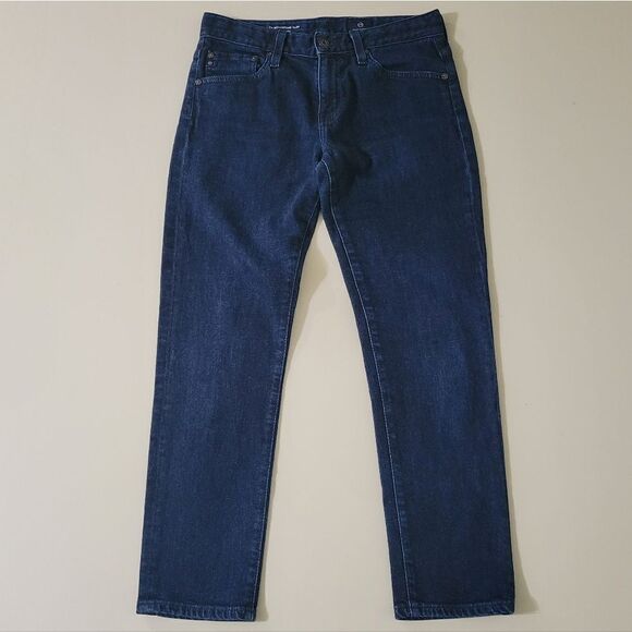 AG Adriano Goldschmied Ex-Boyfriend Slouchy Slim Blue Denim Jeans - Picture 6 of 16